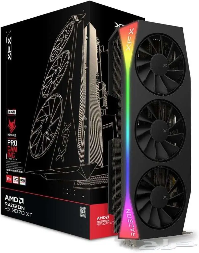 RX 9070 XT كرت شاشه جديدد مانفك index
