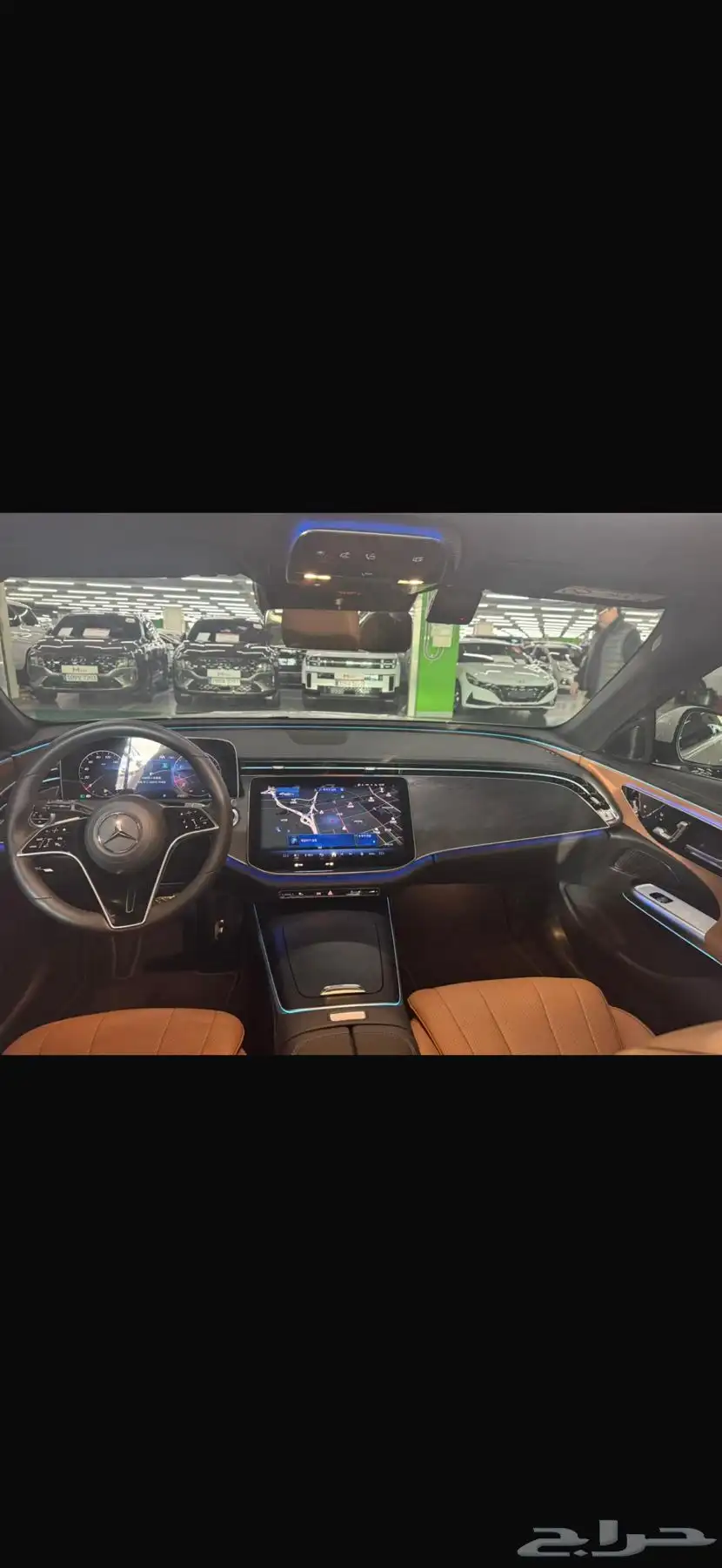 مرسيدس E-class 2024 وارد ضمان 6