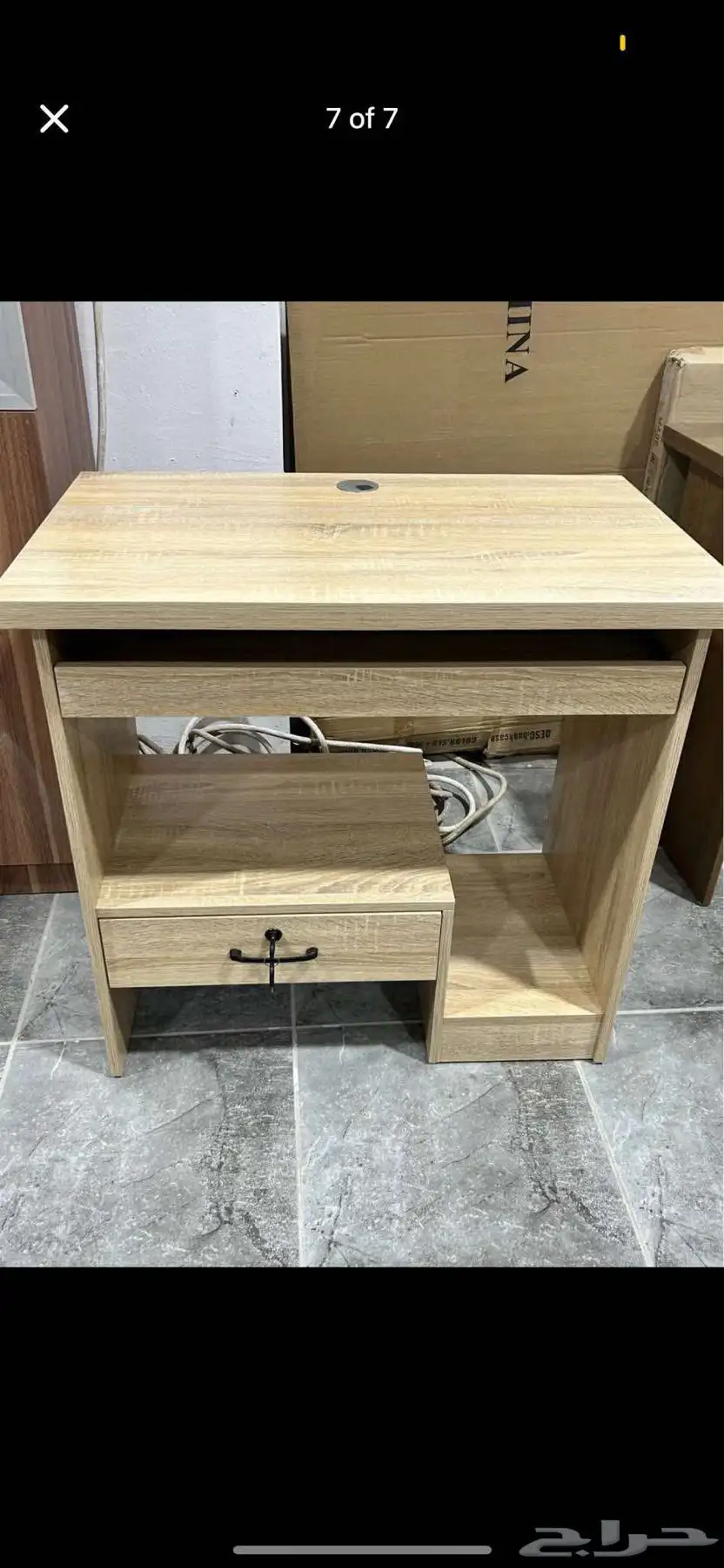 Computer Desk with Drawers  Storage. 7