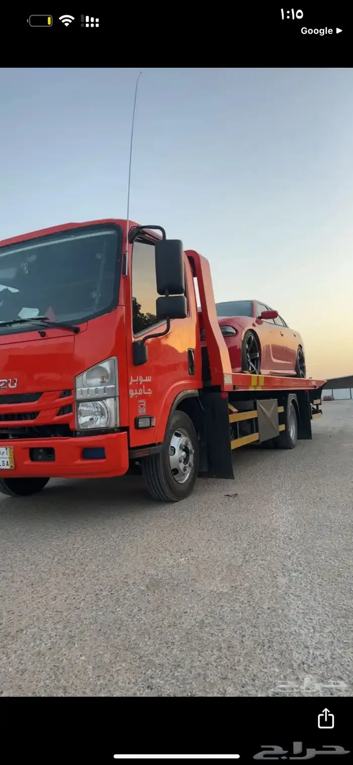 سطحة هيدروليك متواجد الذيبية _ الوردة الشامية حفر الباطن 0