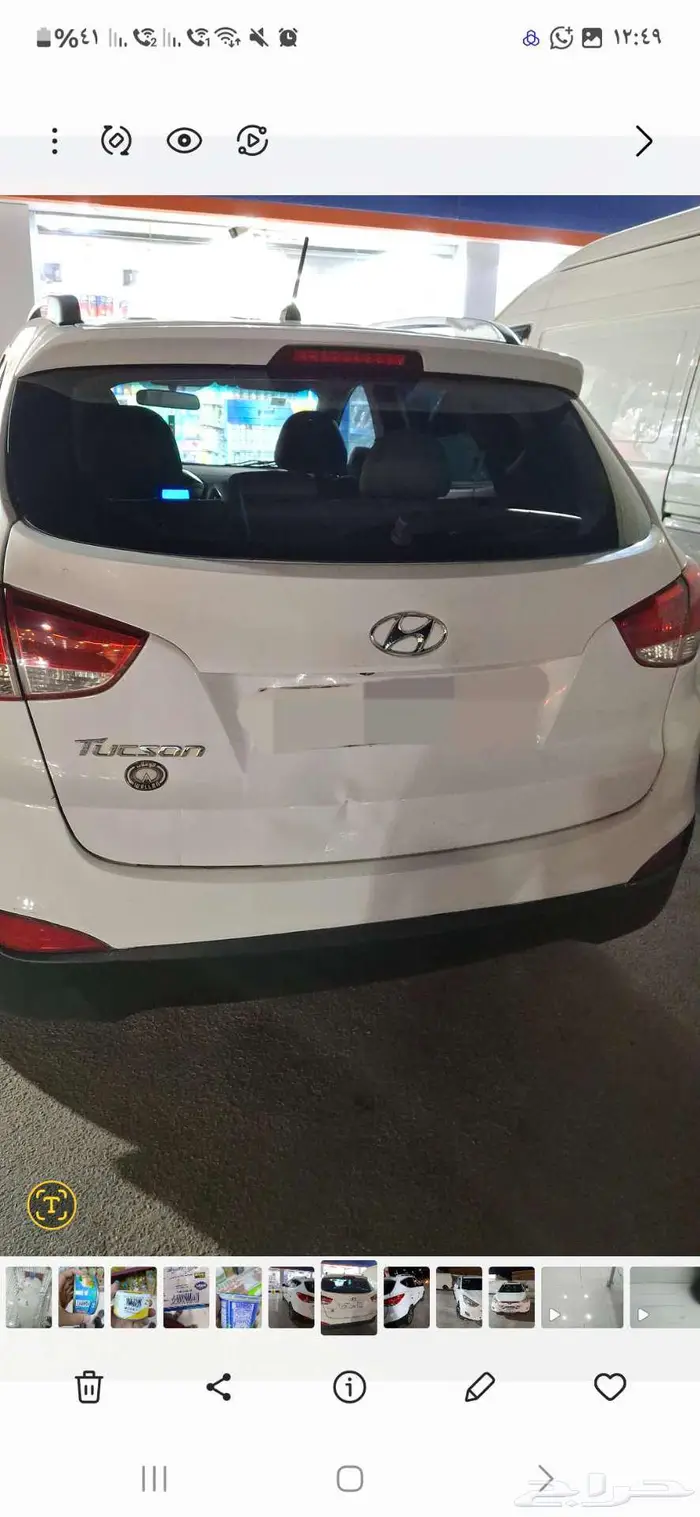 سياره توسان نظيفه شرط للبيع 3