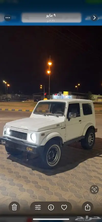 للبيع جيب سوزوكي مديل 91 index