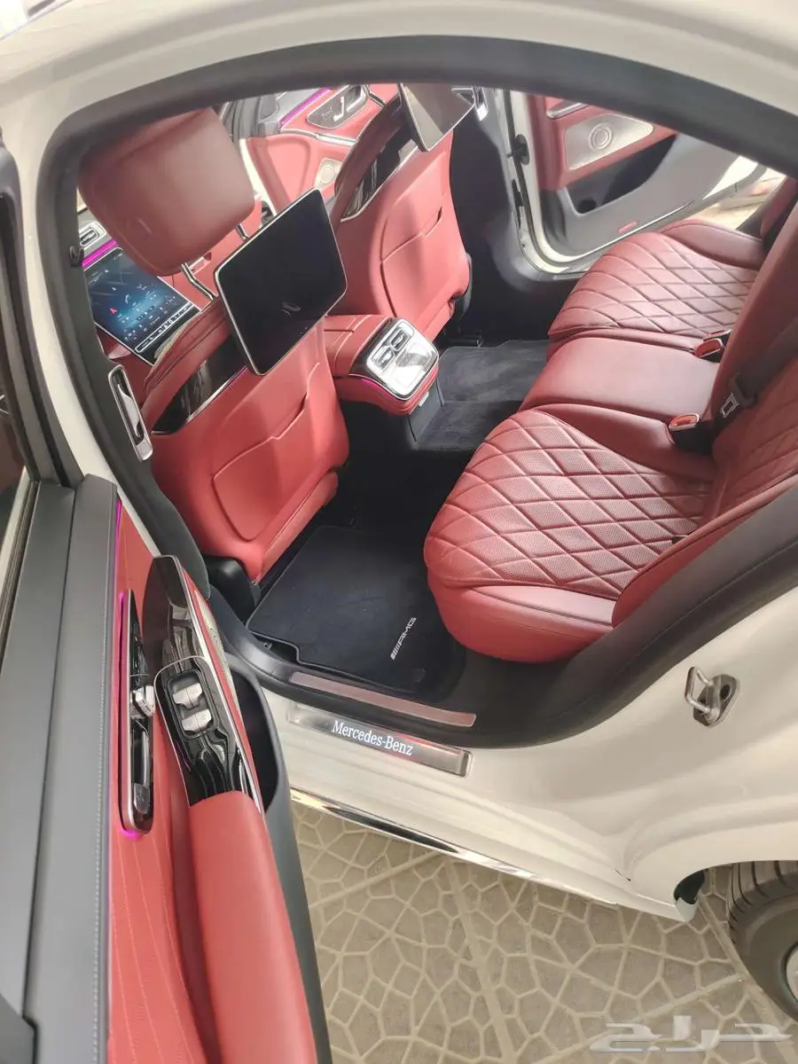 مرسيدس S500 2021 AMG اس 500 لون ابيض استخدام شخصي جفالي 39