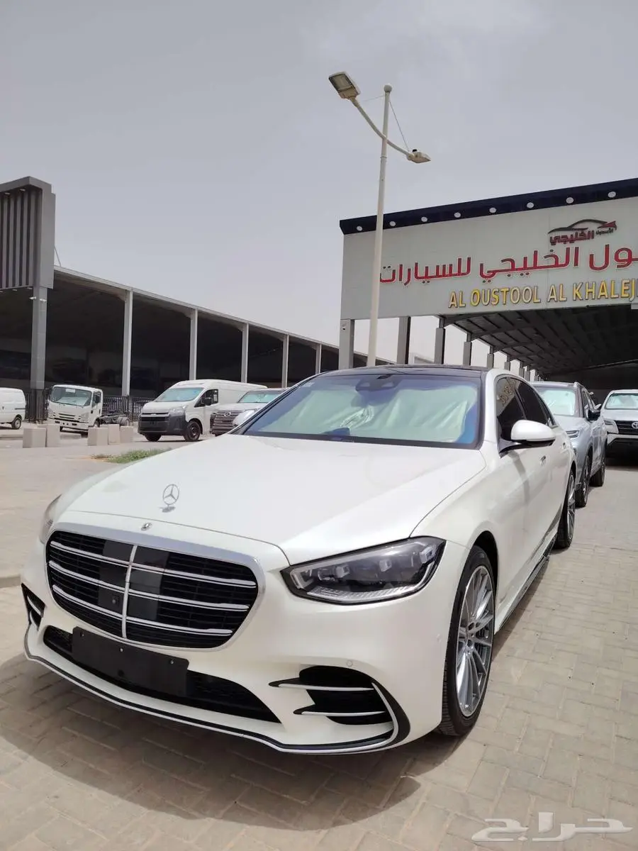 مرسيدس S500 2021 AMG اس 500 لون ابيض استخدام شخصي جفالي index