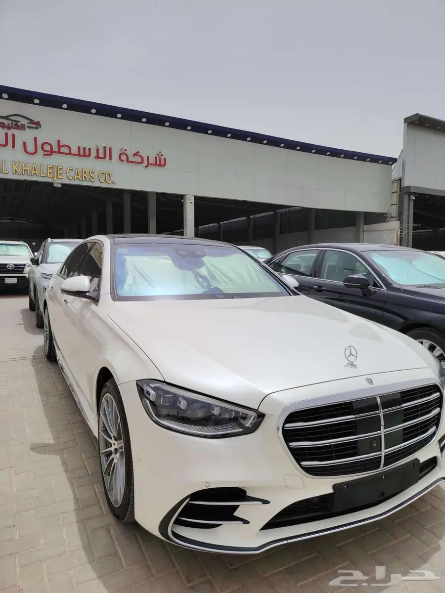 مرسيدس S500 2021 AMG اس 500 لون ابيض استخدام شخصي جفالي index