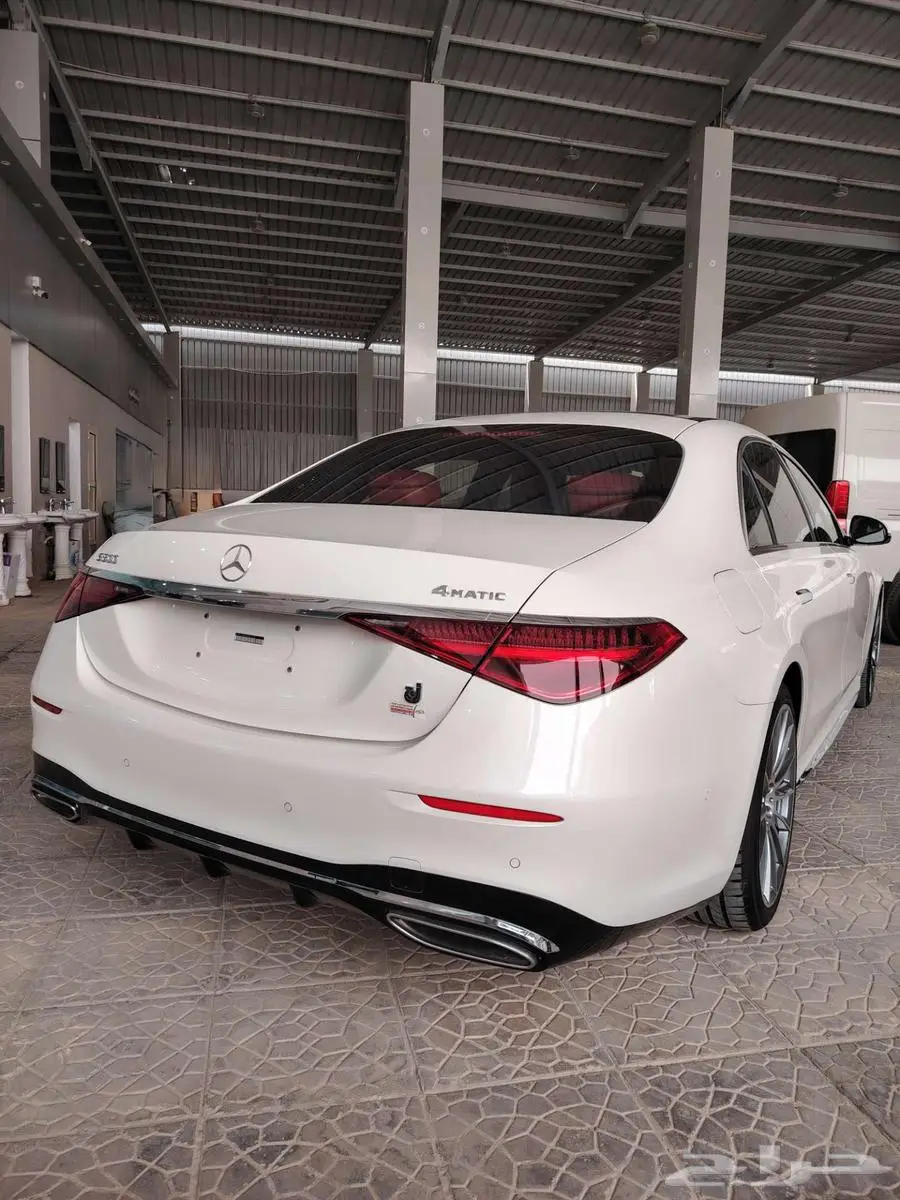 مرسيدس S500 2021 AMG اس 500 لون ابيض استخدام شخصي جفالي index