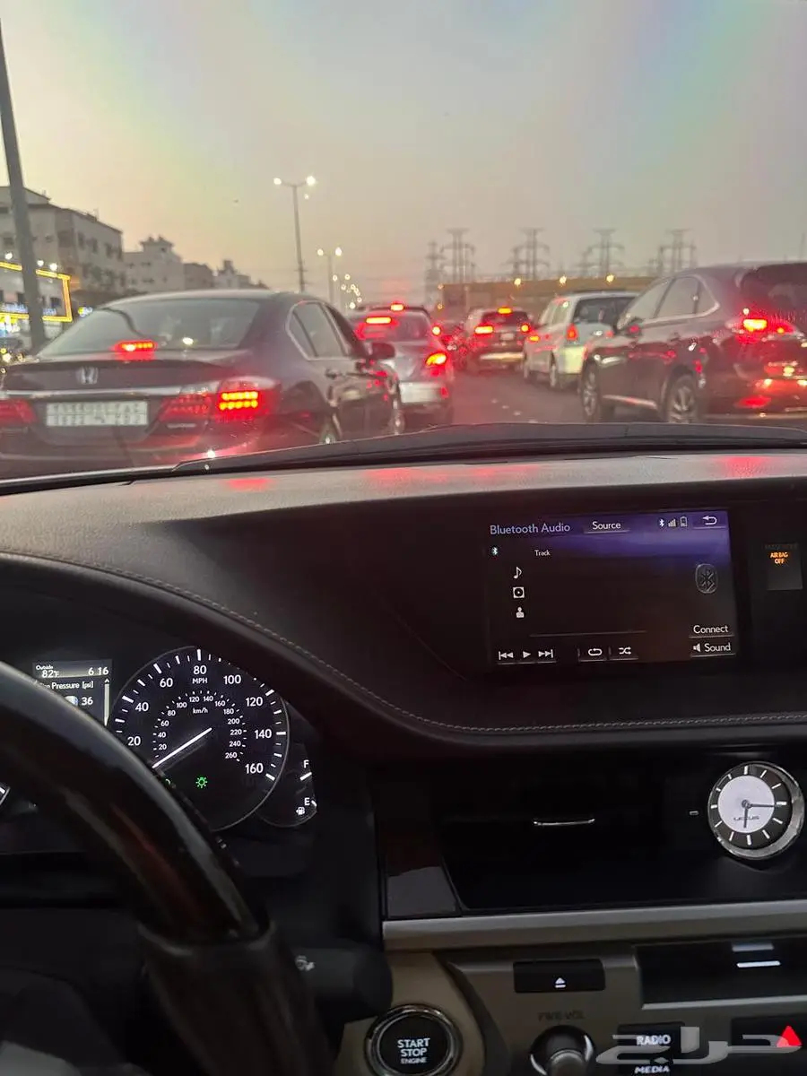 لكزس أمريكي 2017 DD ES350 بدون تحكم خلفي 1
