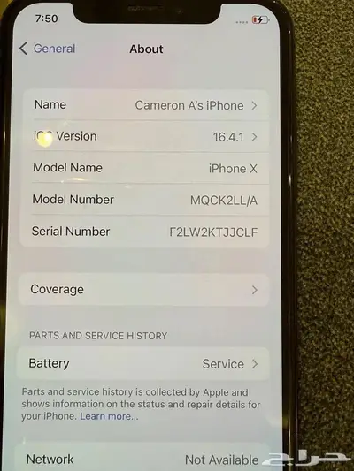 CLEAN new looking Iphone X only 400 1