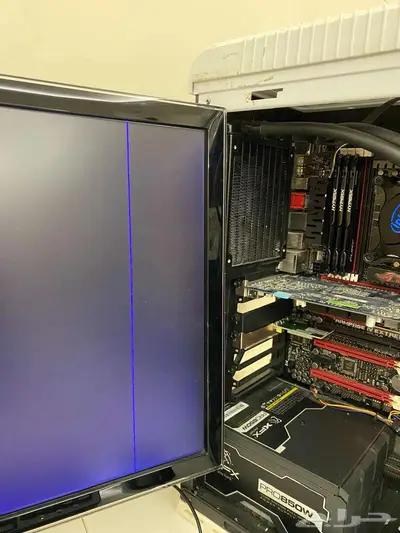 كمبيوتر مكتبي معالج i7 ورامات 24GB والتخزين SSD 128GB 4