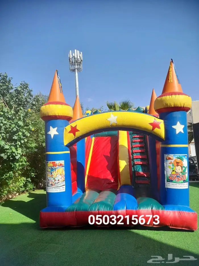 اجار نطيطات نطيطه زحليقه مائيه ملعب صابوني في الرياض 3