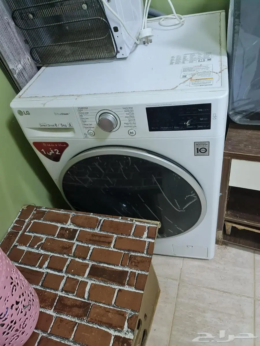 غساله ال جي جديده بدون استعمال 0