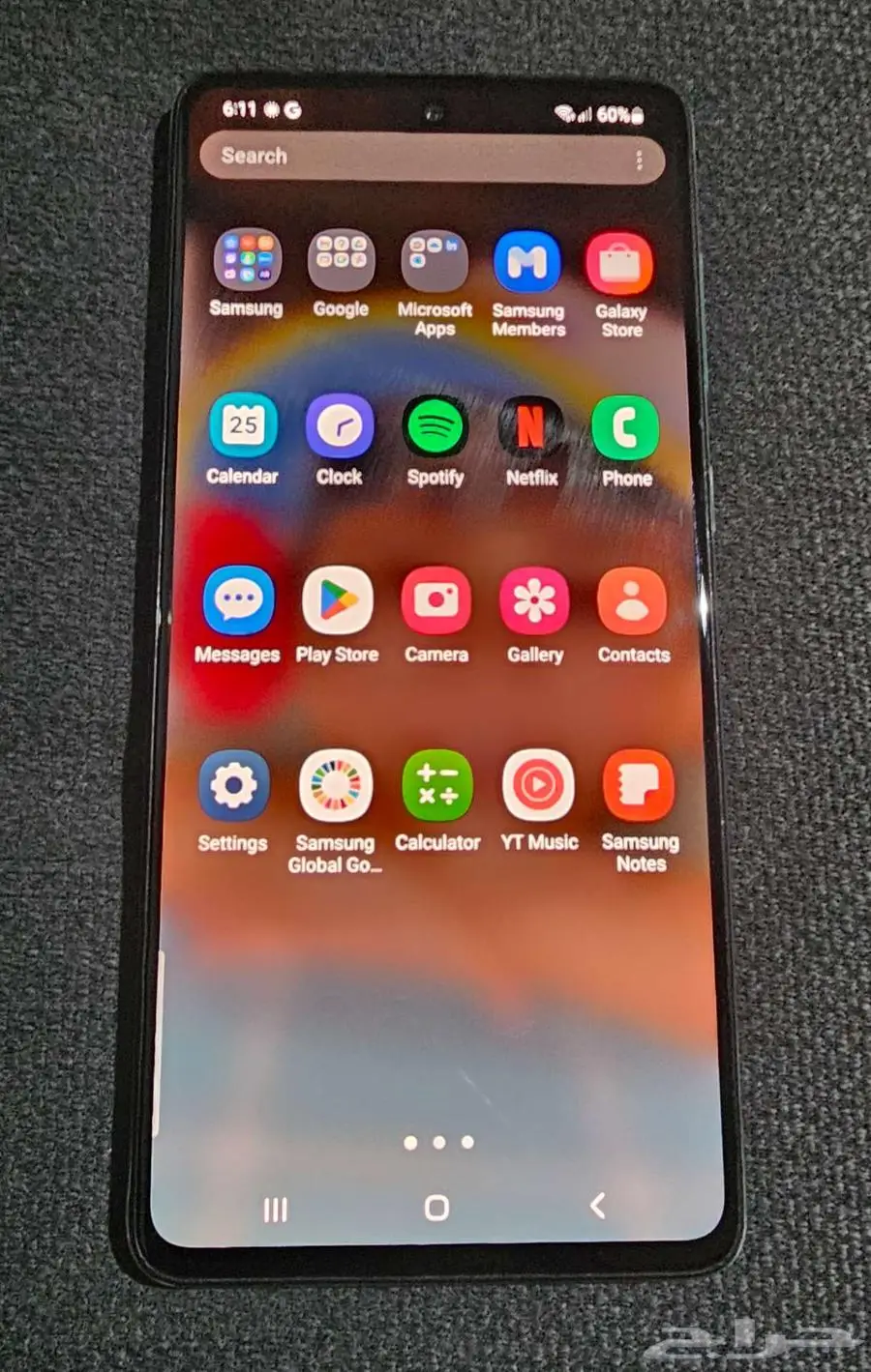 Samsung a71 index