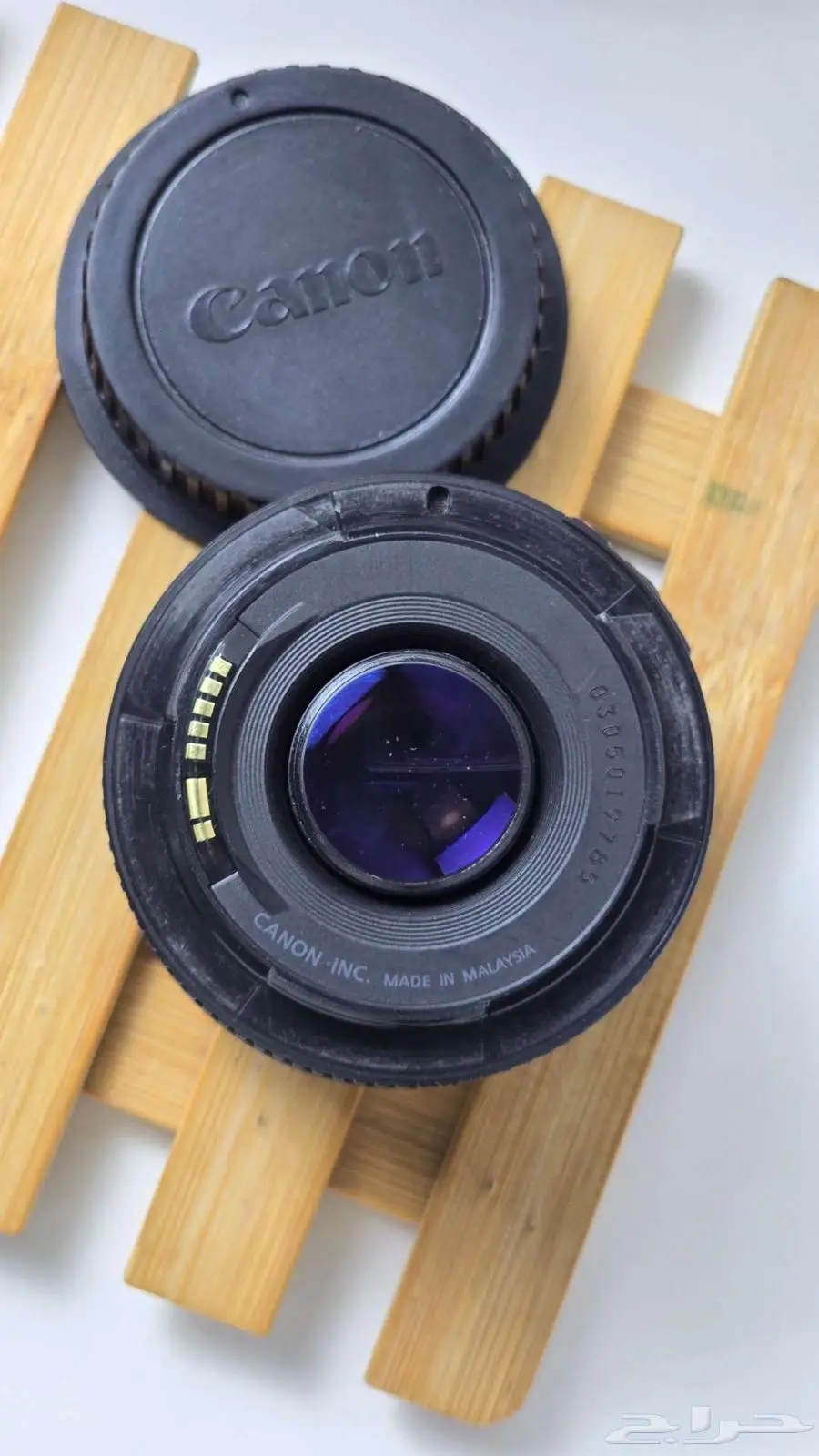 عدسة 50mm كانون فتحة عدسة 1.8 4