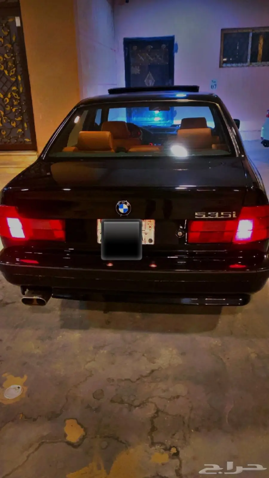 BMW 535i مديل 1990 index