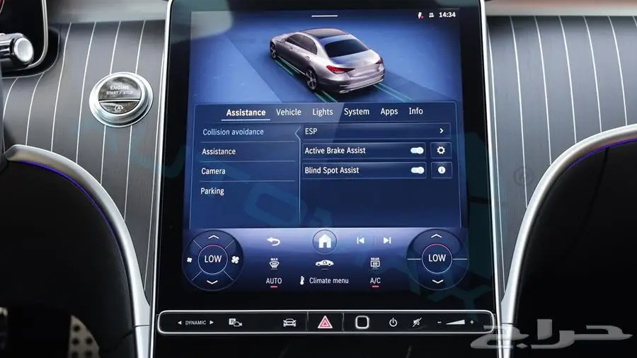 2025 مرسيدس سي 200 AMG بريميوم بلس خليجي اصفار ضمان الوكيل 19