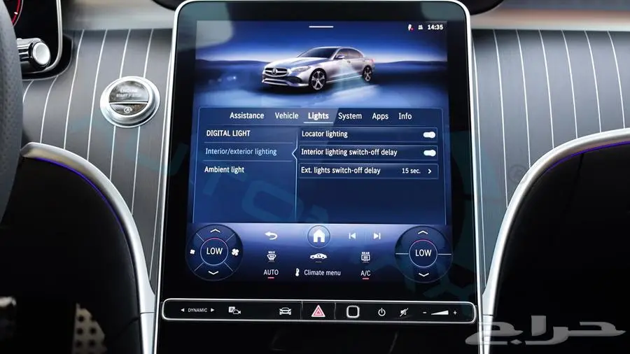 2025 مرسيدس سي 200 AMG بريميوم بلس خليجي اصفار ضمان الوكيل 22