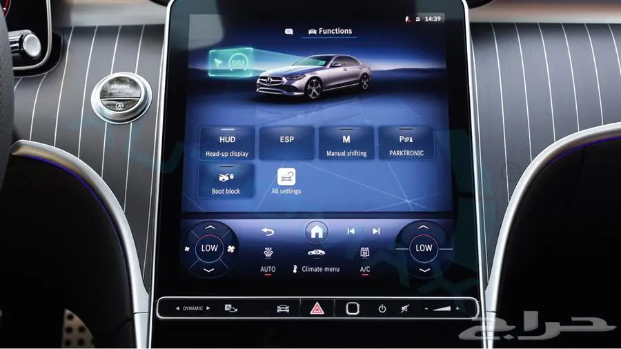 2025 مرسيدس سي 200 AMG بريميوم بلس خليجي اصفار ضمان الوكيل 18