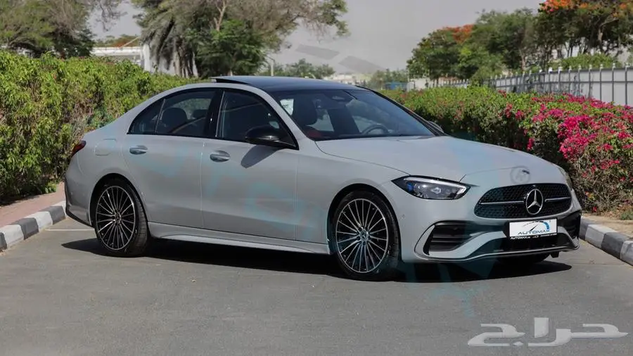 2025 مرسيدس سي 200 AMG بريميوم بلس خليجي اصفار ضمان الوكيل 4