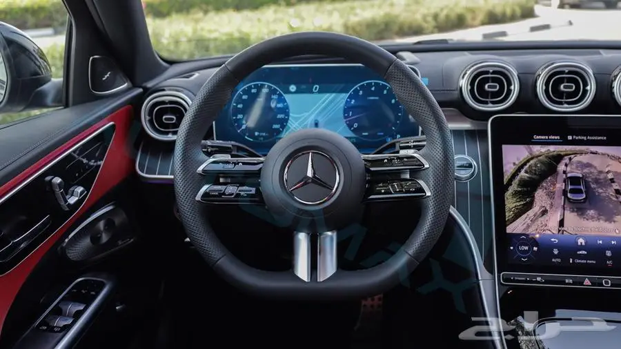 2025 مرسيدس سي 200 AMG بريميوم بلس خليجي اصفار ضمان الوكيل 10