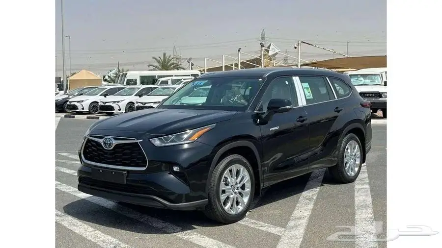 تويوتا -هايلاندر- لميتد- فل- هايبرد اسود - فضى 2025-بطاقه 16