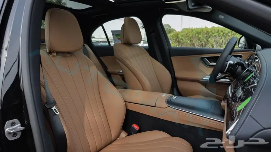 مرسيدس بنز e200 AMG kit خليجي اصفار مع ضمان الوكيل 24