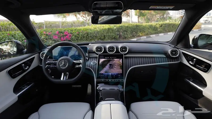 مرسيدس بنز c200 premium 2025 خليجي اصفار مع ضمان الوكيل 9