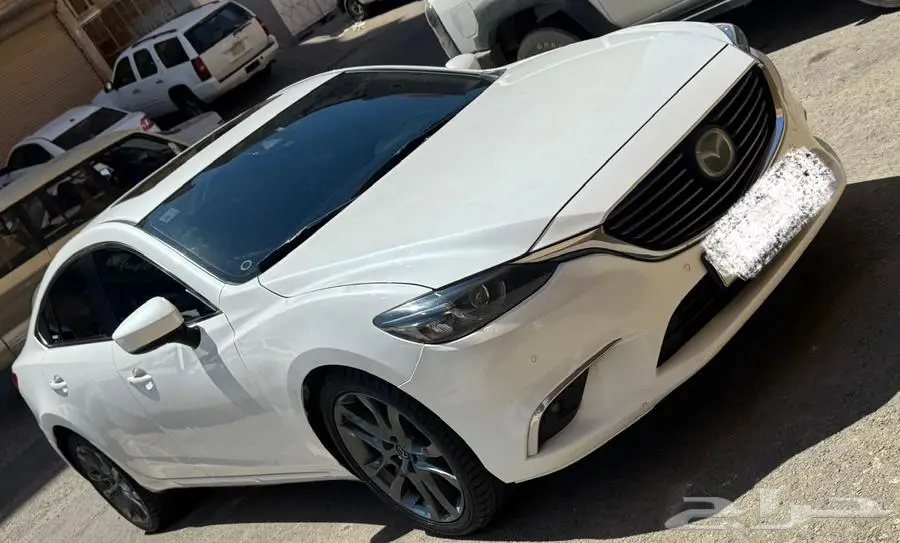 مازدا فل كامل موديل 2017 اعلى فئه لون ابيض 0