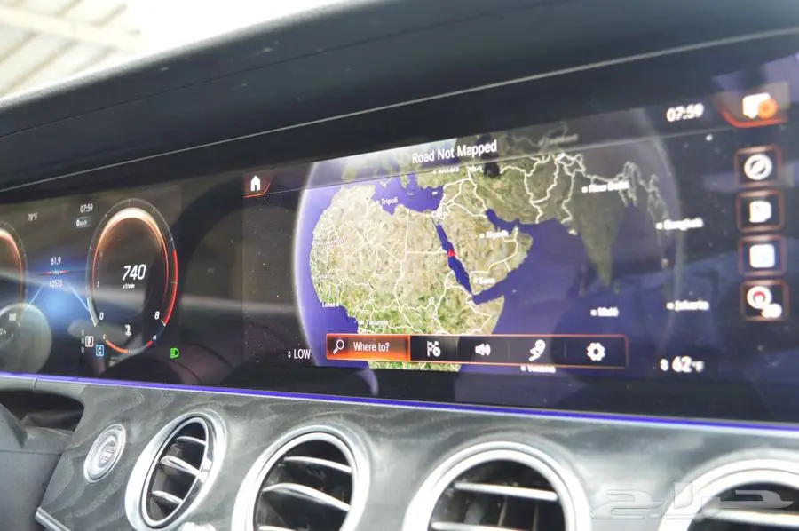 مرسيدس E350 موديل 2021 فل الفل لوحة مميزة 18