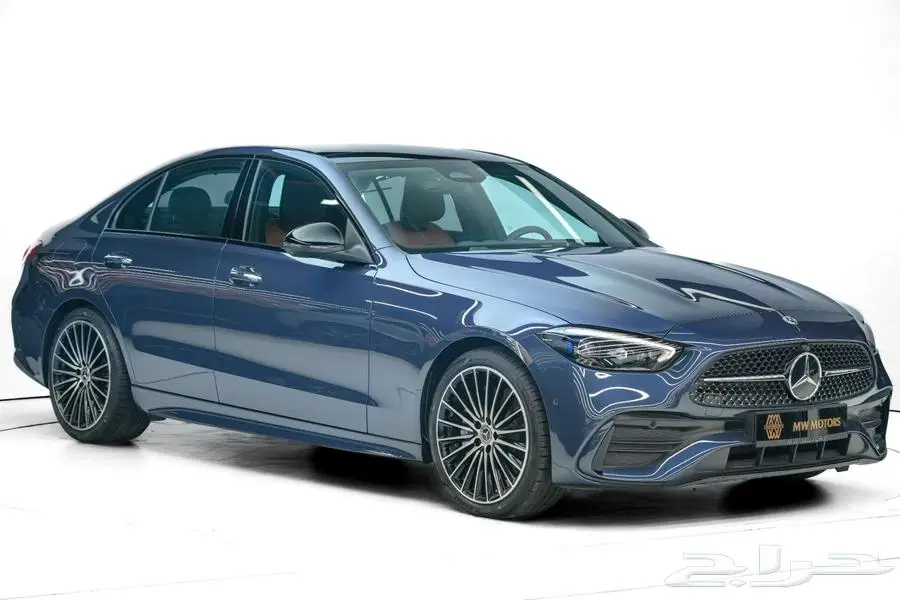 مرسيدس C 200 موديل 2025 بريميوم بلس أصفار خليجي أزرق جملي 0