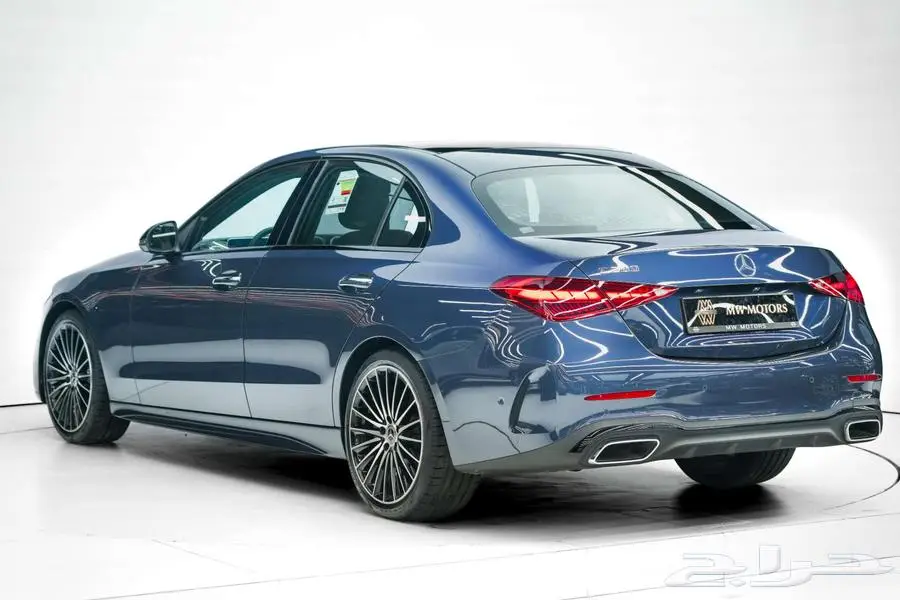 مرسيدس C 200 موديل 2025 بريميوم بلس أصفار خليجي أزرق جملي 3
