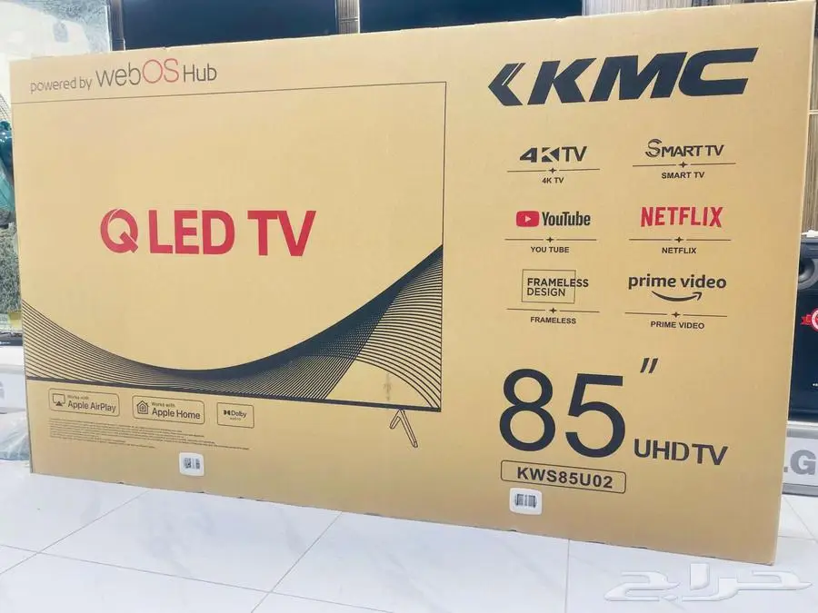 شاشه بيع LED 4k شاشات توصيل فوري واي فاي تلفزيون سمارت حديث index