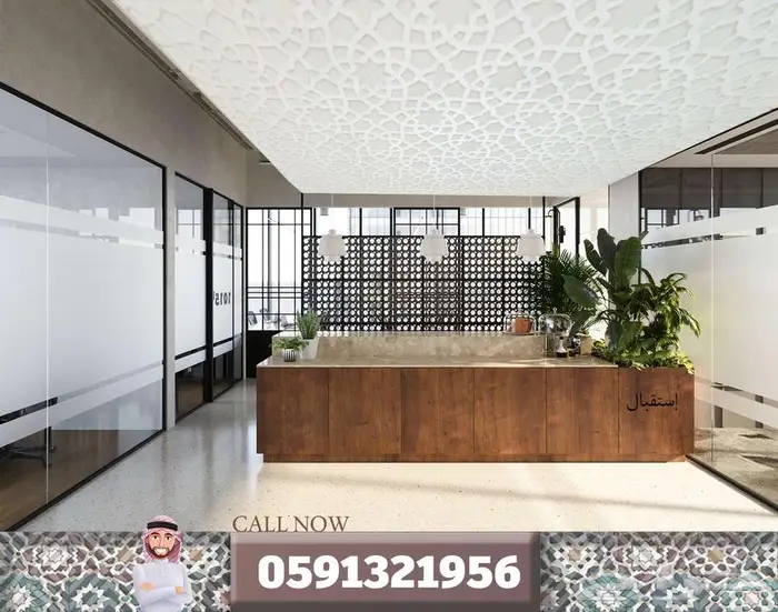 كاونتر تصميم مكتب داخلي بوث تصميم بوثات محل كافيه مطعم برجر 4