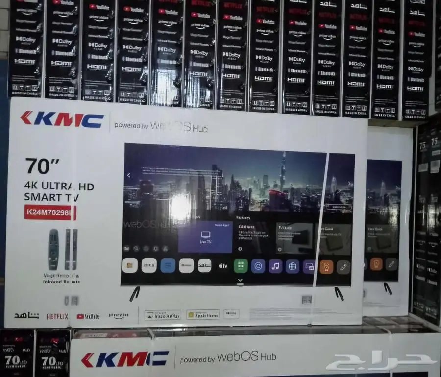 شاشه بيع LED 4k شاشات توصيل فوري واي فاي تلفزيون سمارت حديث index