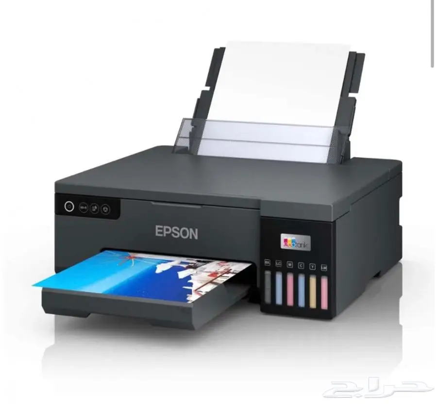 طابعة Epson L8050 جديدة مع الأحبار   لم ت ستخدم 0