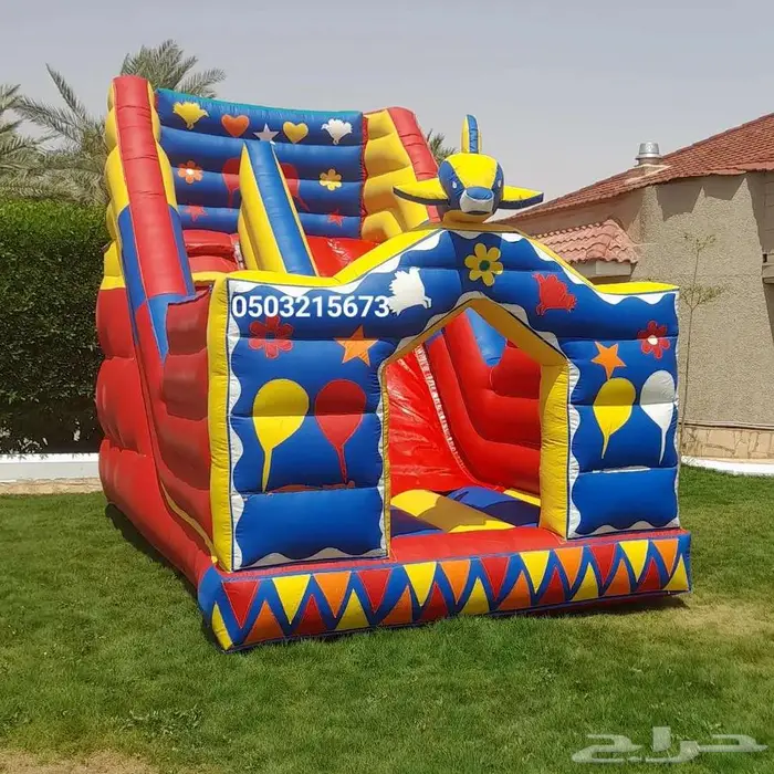 اجار نطيطات نطيطه زحليقه مائيه ملعب صابوني في الرياض 6