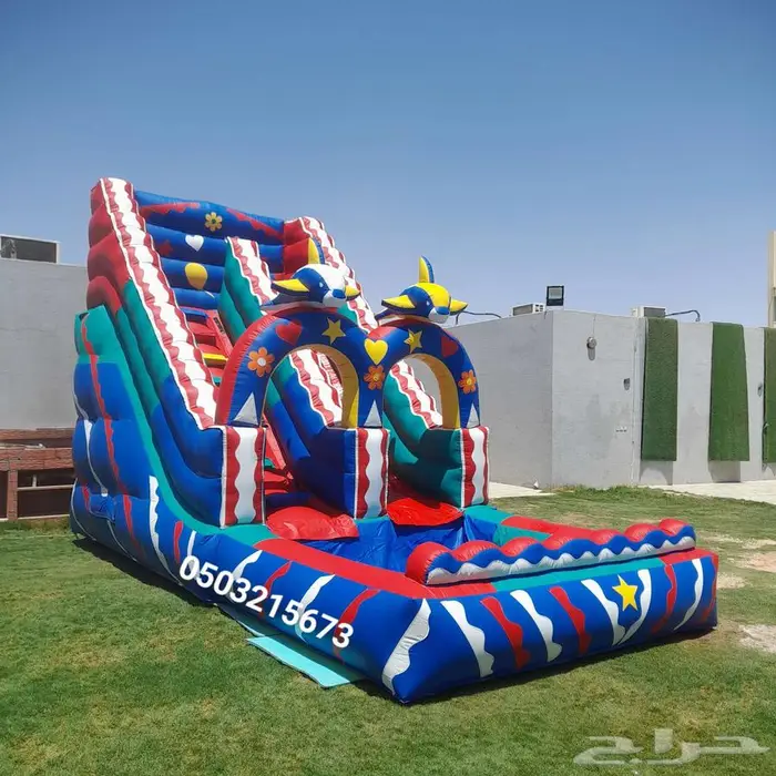 اجار نطيطات نطيطه زحليقه مائيه ملعب صابوني في الرياض 0