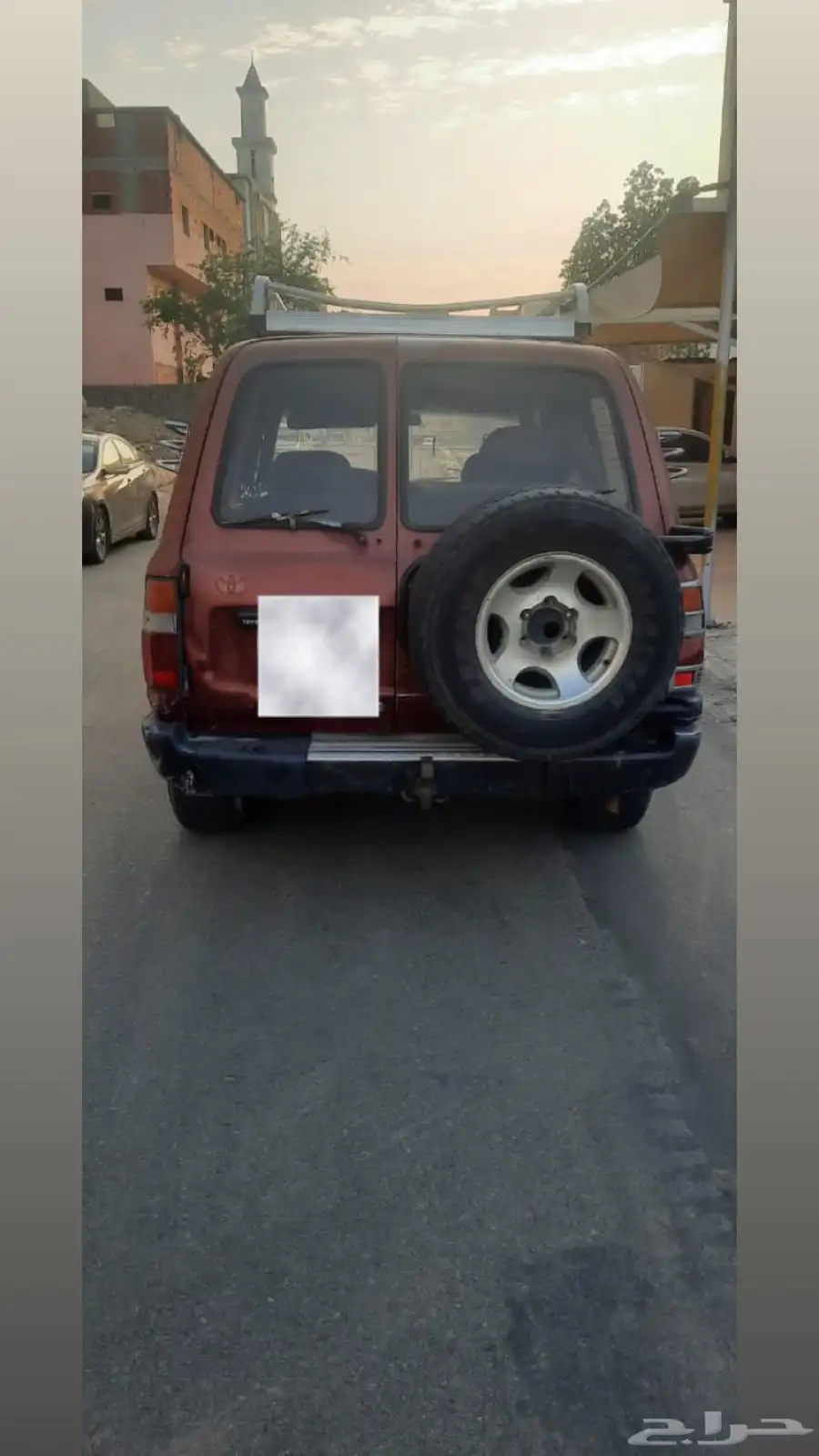 جيب تويوتا لاندكروزر موديل 1991 .. لاعلى سوم 1