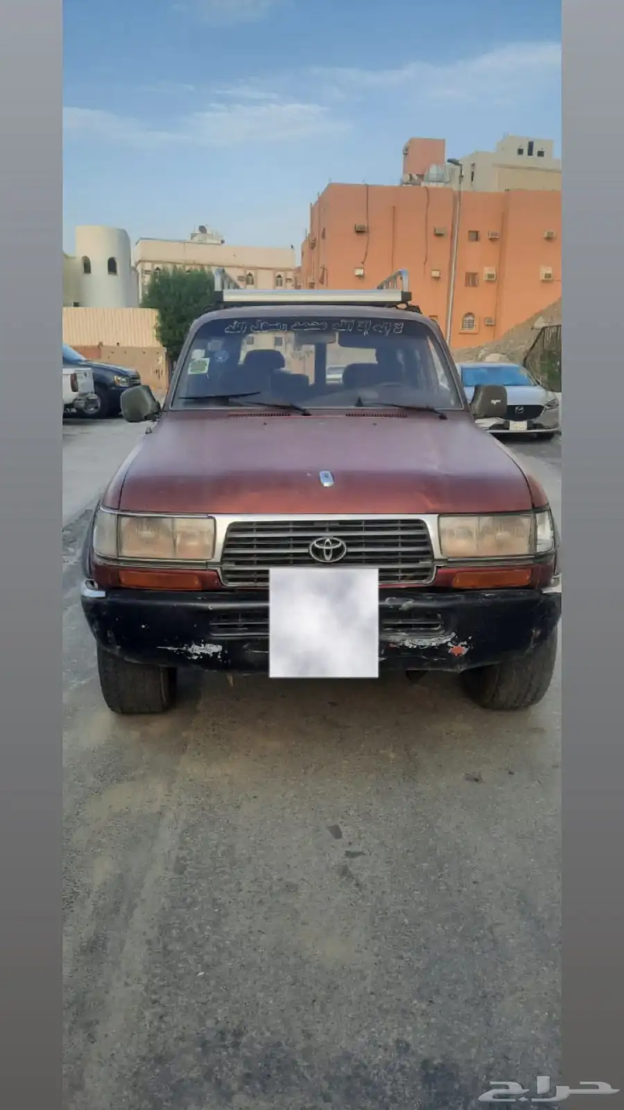 جيب تويوتا لاندكروزر موديل 1991 .. لاعلى سوم 0