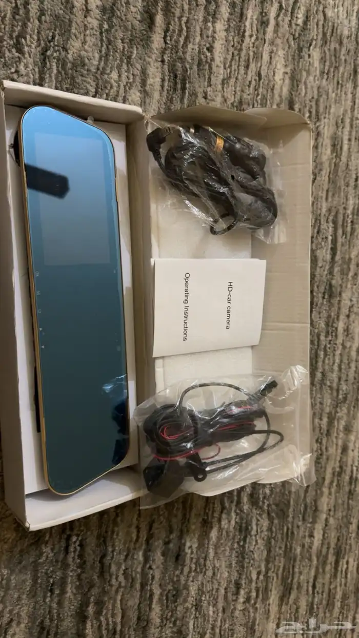 داش كام مراية DVR 1080p جديدة بالكرتون 0