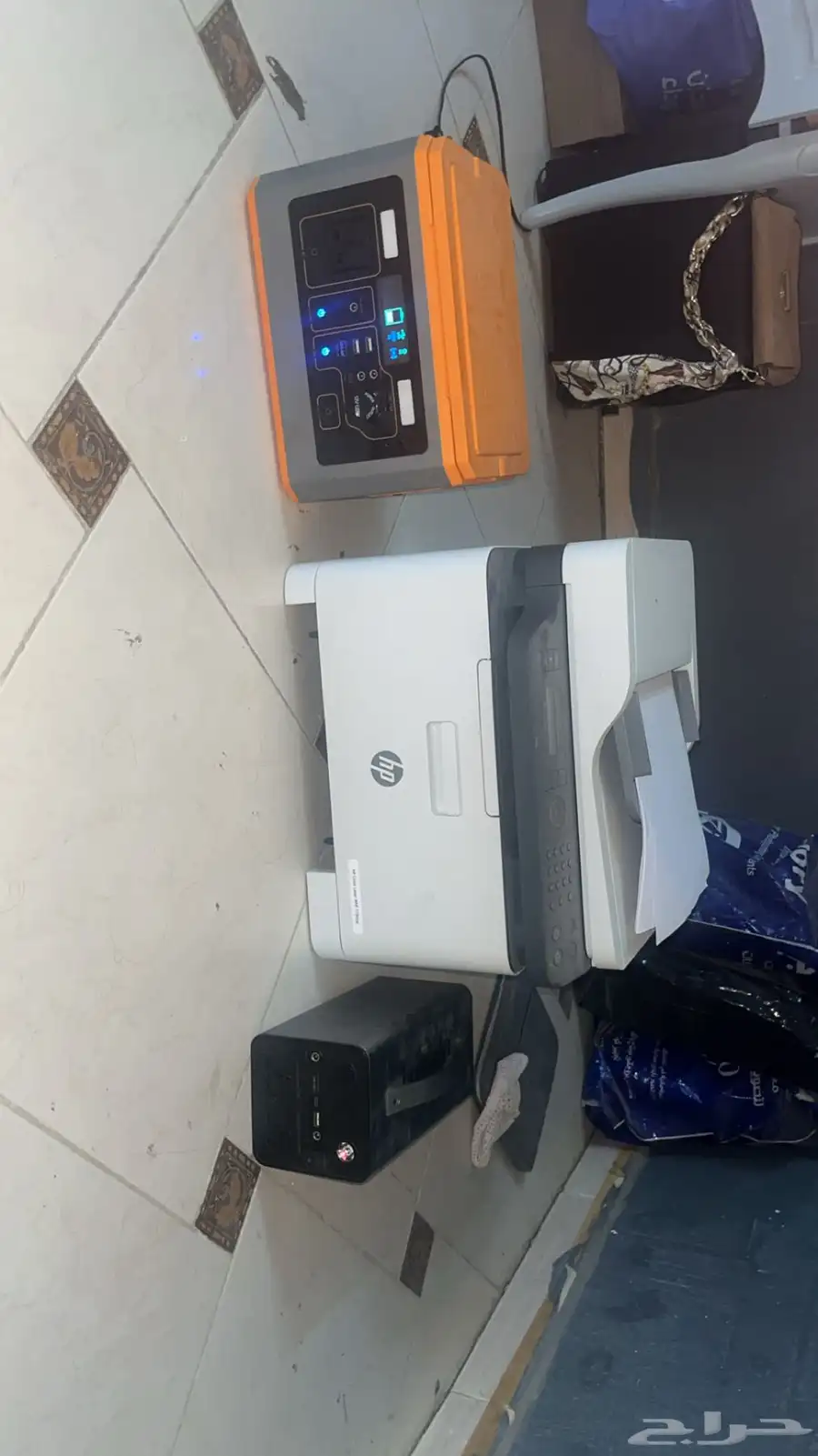 طابعة و بطاريات للرحلات و الكشتات 0