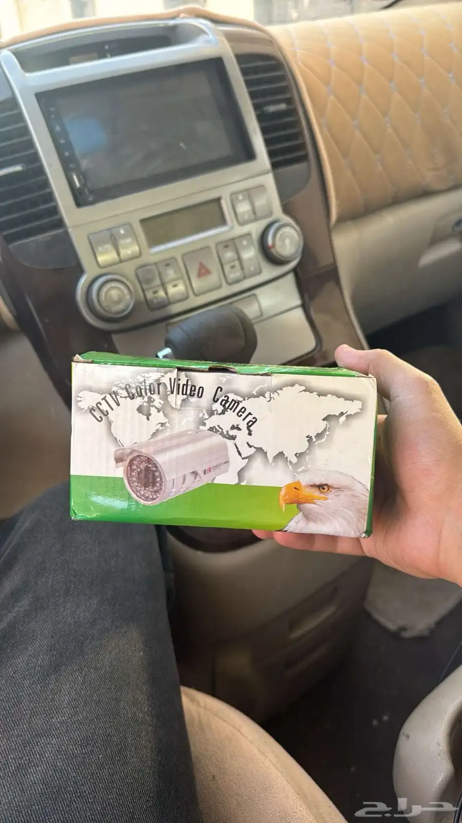 كاميرا مراقبة بكرتونها جديده 4