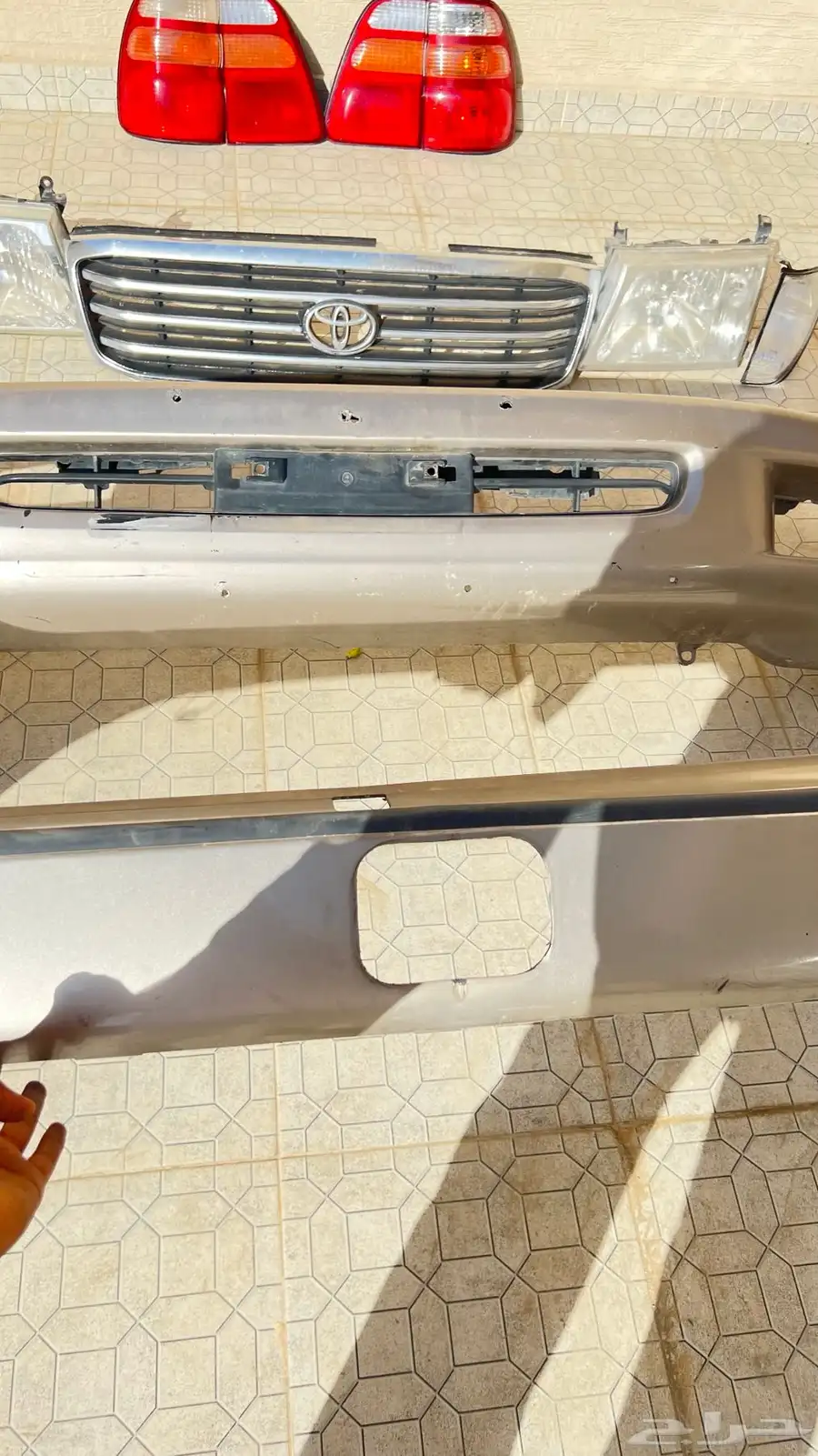 قطع غيار لاندكروزر 98-2007 اصطبات شمعات صدامات صاجات 5