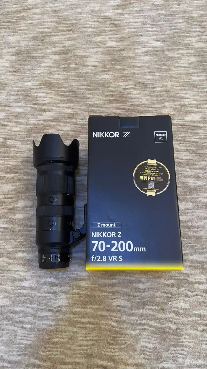 عدسة NIKKOR Z 70-200mm f 2.8 VR S 0