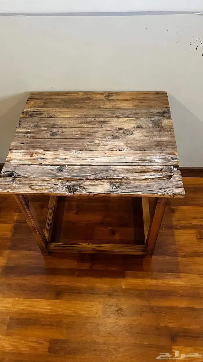 طاوله تصوير خشب طبيعي 1