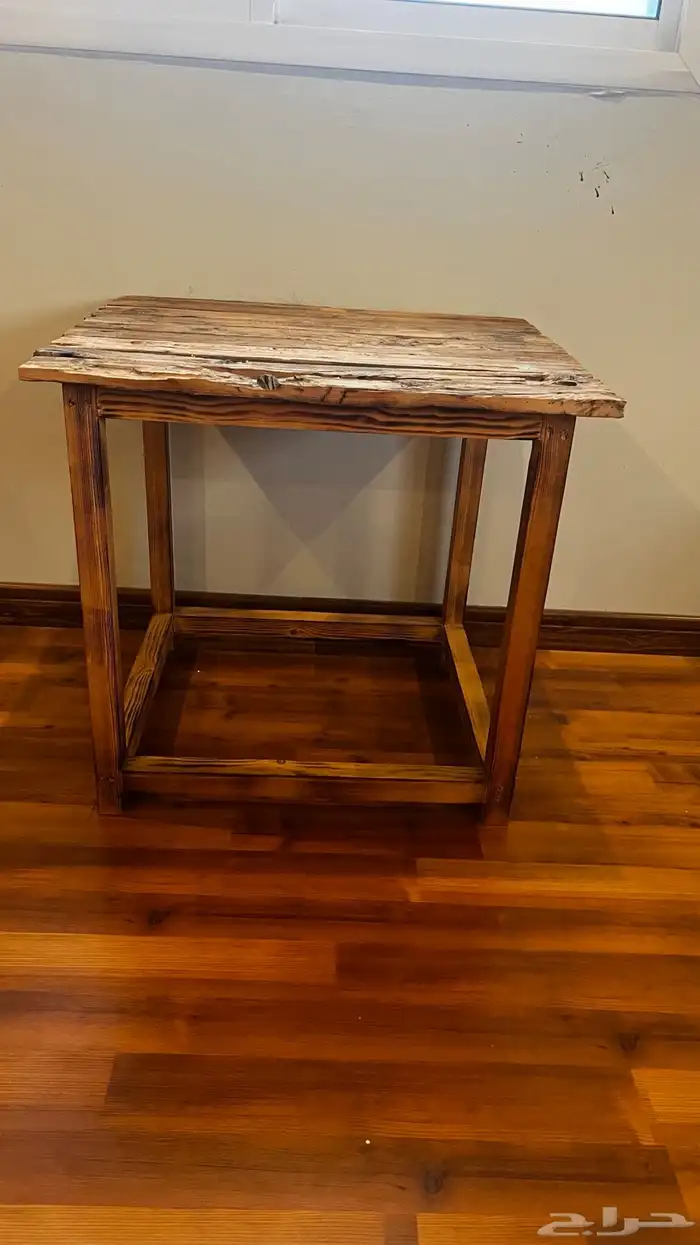 طاوله تصوير خشب طبيعي 2