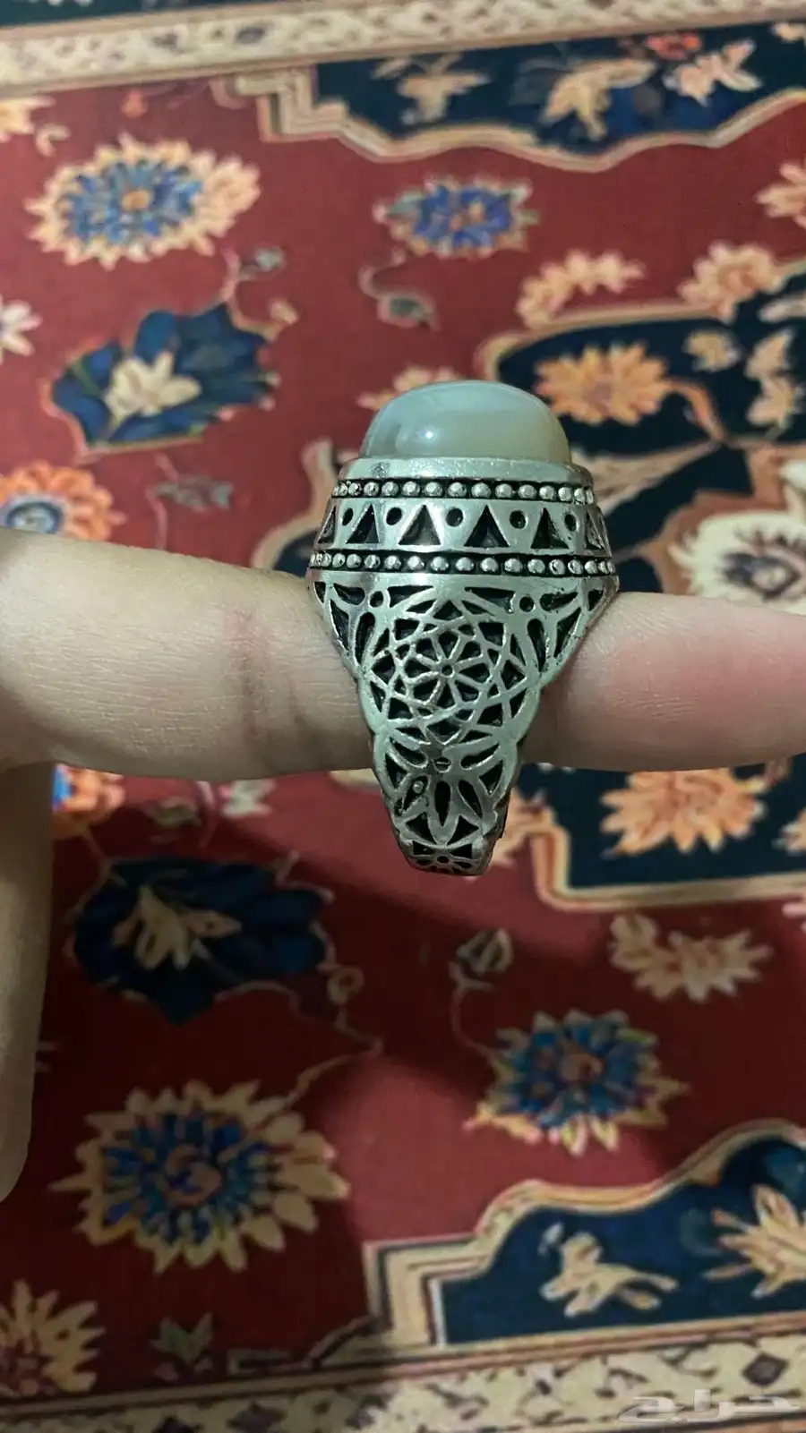 عرض خاص خاتمين مميزة عقيق يماني 1