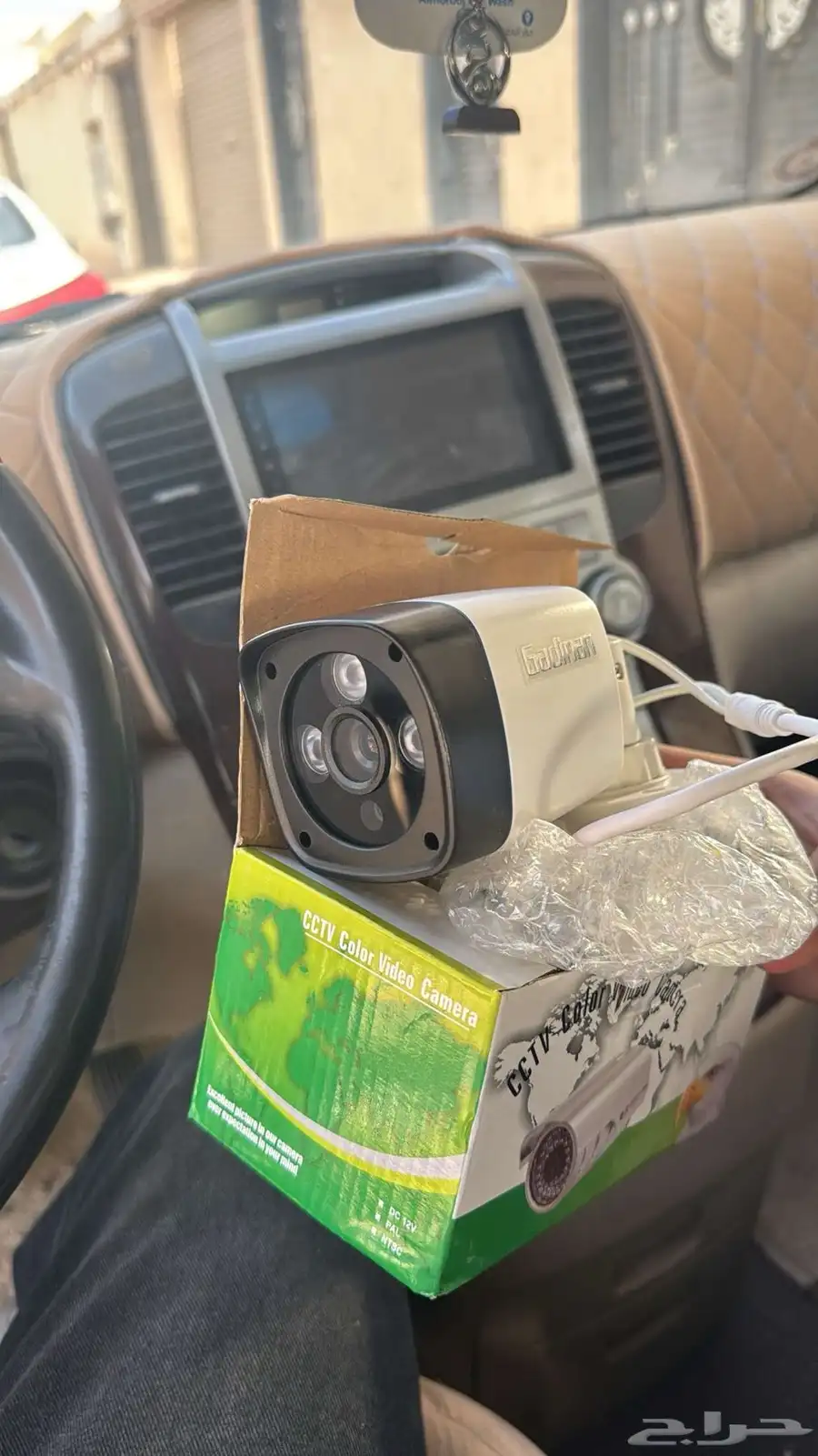 كاميرا مراقبة بكرتونها جديده 3