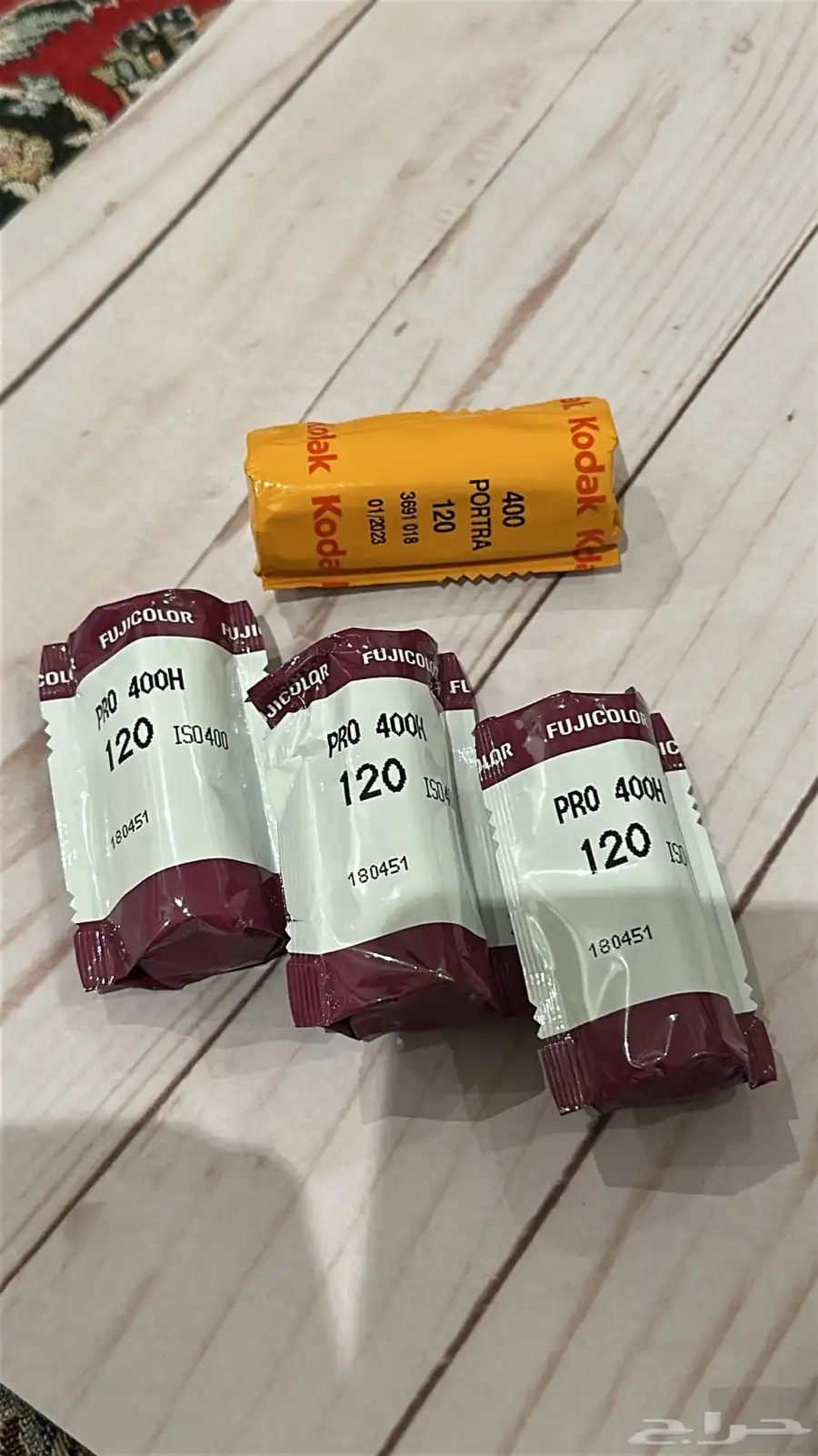مجموعة افلام ميديام فورمات 120mm 1