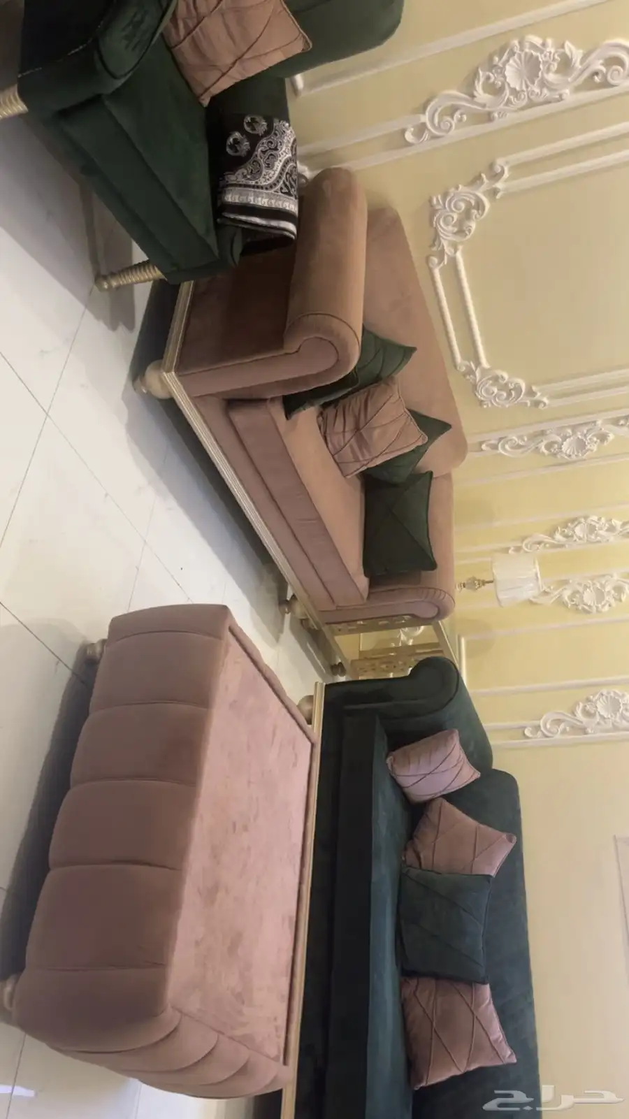 كنب نظيف جديد استعمال حشمة 1