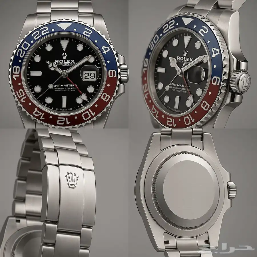 ساعه رولكس جي ام تي ماستر 2 ( بيبسي )   Rolex GMT Master-II 0